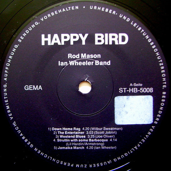 Rod Mason-Ian Wheeler Band : Rod Mason Ian Wheeler Band (LP)