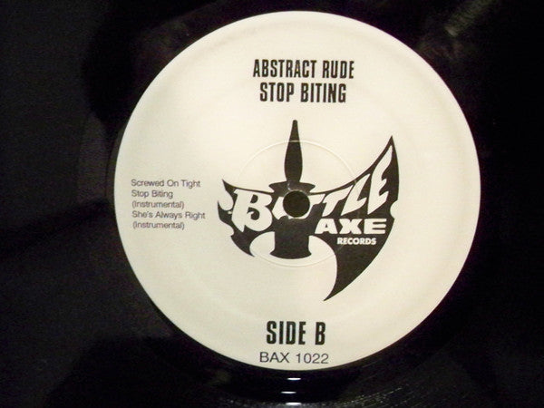 Abstract Rude : Stop Biting (12", Single)