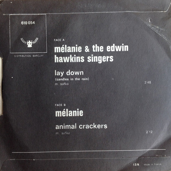 Melanie (2) Et Edwin Hawkins Singers : Lay Down (7", Single, Mono)