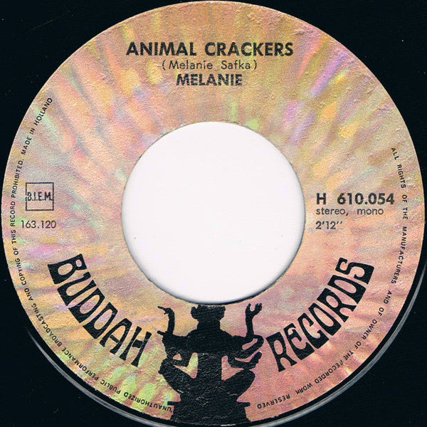 Melanie (2) With Edwin Hawkins Singers : Lay Down (Candles In The Rain) (7", Single, Mono)