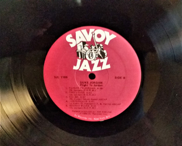 Duke Jordan, Percy Heath, Art Blakey, Cecil Payne, Eddie Bert : Flight To Jordan (LP, Mono, RE, RM)