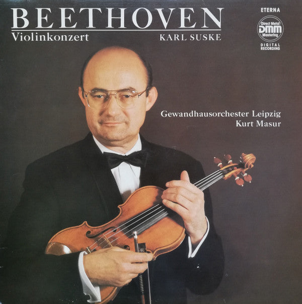 Beethoven*, Karl Suske, Gewandhausorchester Leipzig, Kurt Masur : Violinkonzert (LP)