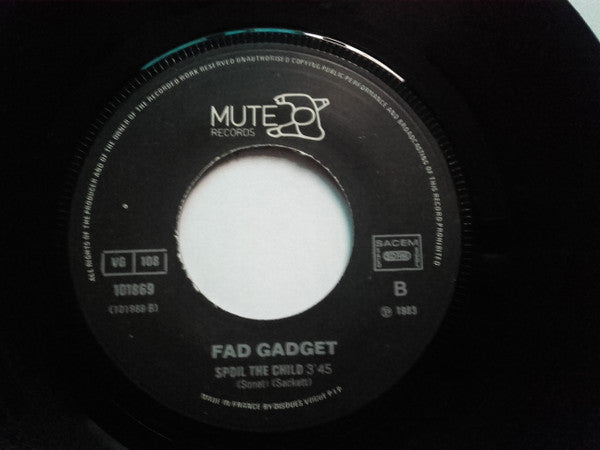 Fad Gadget : Collapsing New People (7", Single)
