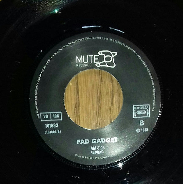 Fad Gadget : Life On The Line (7")
