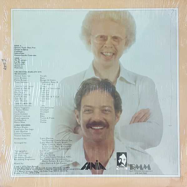 Orchestra Harlow Vocals: Nestor Sanchez : El Albino Divino (LP, Album)