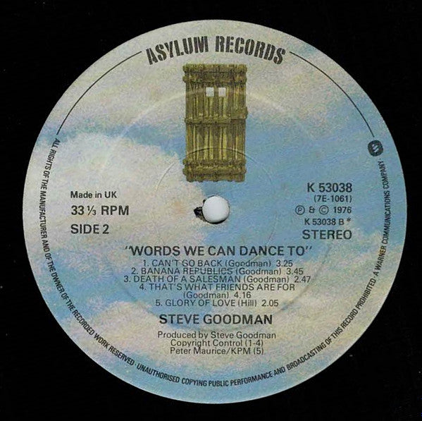 Steve Goodman : Words We Can Dance To (LP, Album)