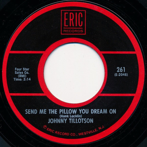 Johnny Tillotson : Poetry In Motion / Send Me The Pillow You Dream On (7", Mono)