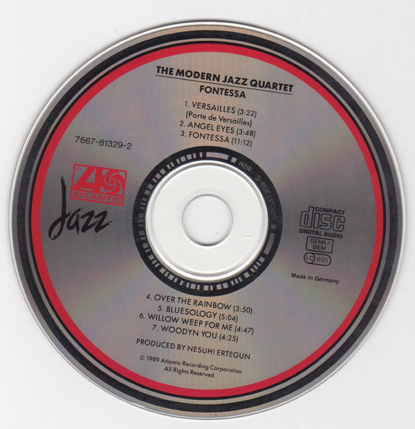 The Modern Jazz Quartet : Fontessa (CD, Album, RE)