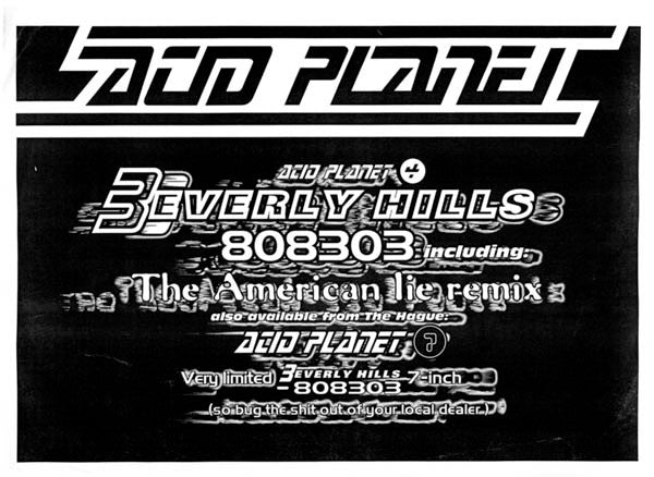 Beverly Hills 808303 : Acid Planet 4 (LP)