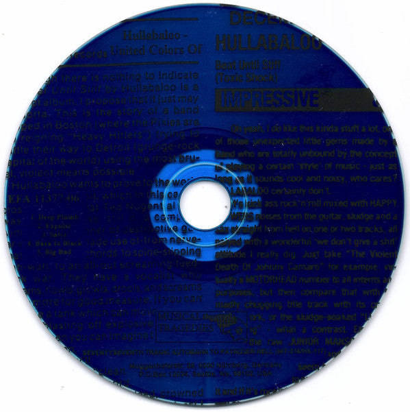 Hullabaloo (3) : United Colors Of Hullabaloo (CD, Maxi)