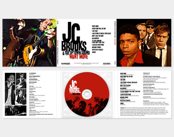 JC Brooks & The Uptown Sound : Want More (CD, Album)