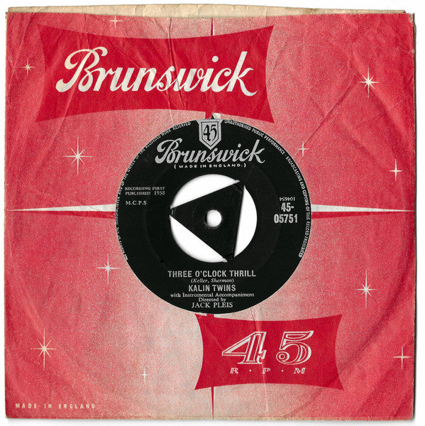 Kalin Twins : When / Three O'Clock Thrill (7", Single, Tri)