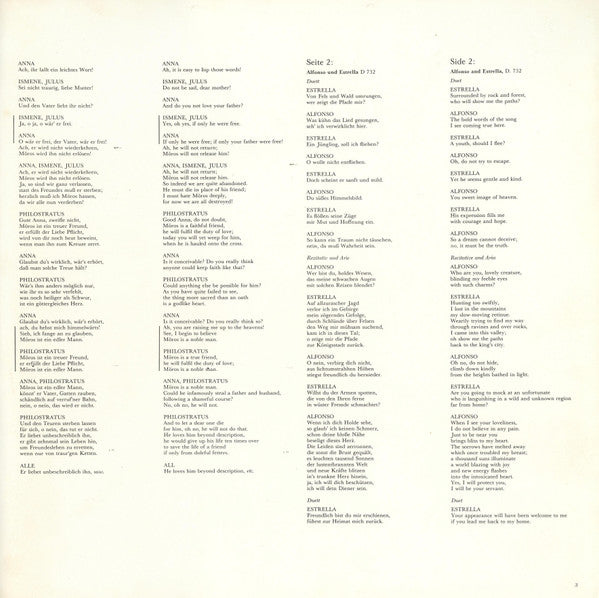 Franz Schubert - Elly Ameling, Claes-Håkan Ahnsjö, Rotterdams Philharmonisch Orkest, Edo de Waart : Schubert On Stage (LP)