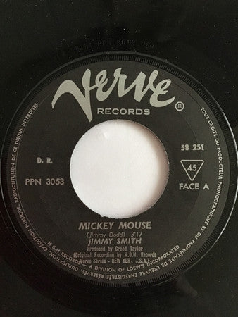 Jimmy Smith : Mickey Mouse (7", Single)