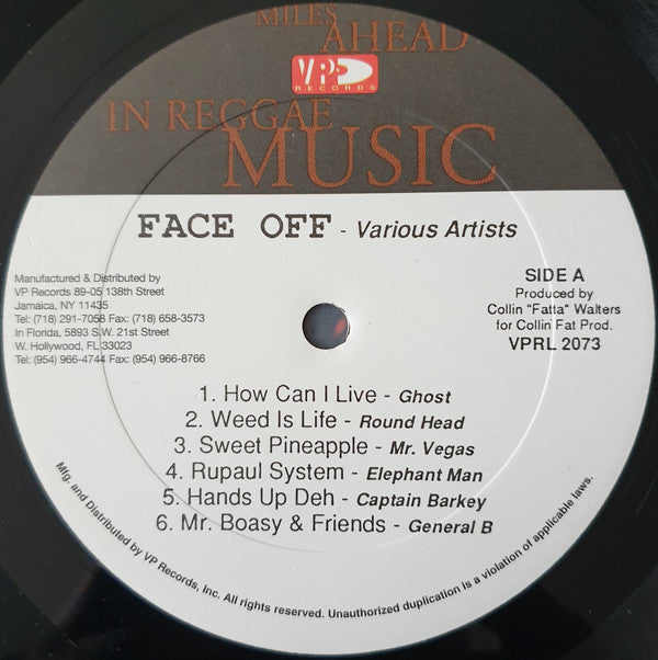 Various : Face Off (LP, Comp)