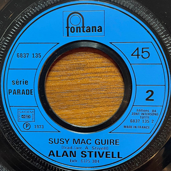 Alan Stivell : Ian Morrisson Reel (7", Single, Promo, Rad)