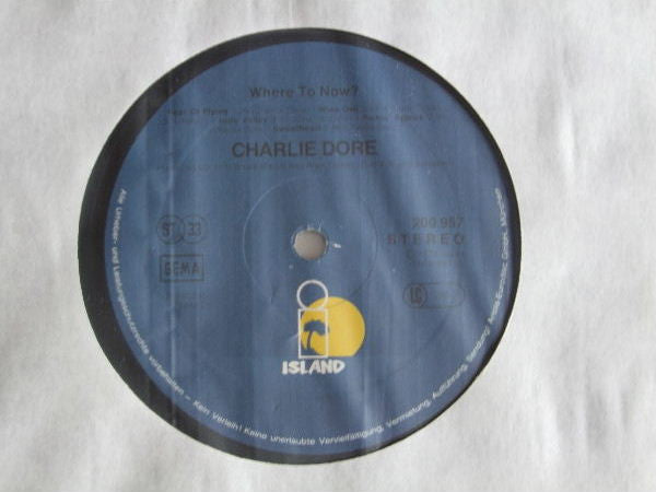 Charlie Dore : Where To Now (LP, Album)