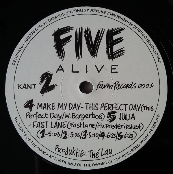 Various : Five Alive (LP, Album)