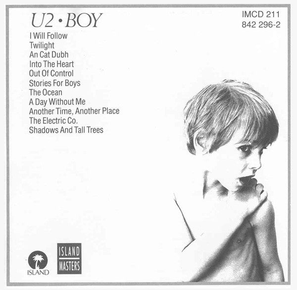 U2 : Boy (CD, Album, RE)