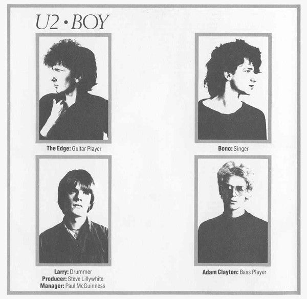 U2 : Boy (CD, Album, RE)