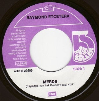 Raymond van het Groenewoud : M.... (7", Single, Bro)