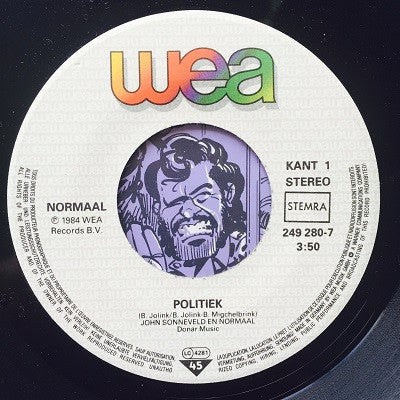 Normaal : Politiek (7", Single, Pos)