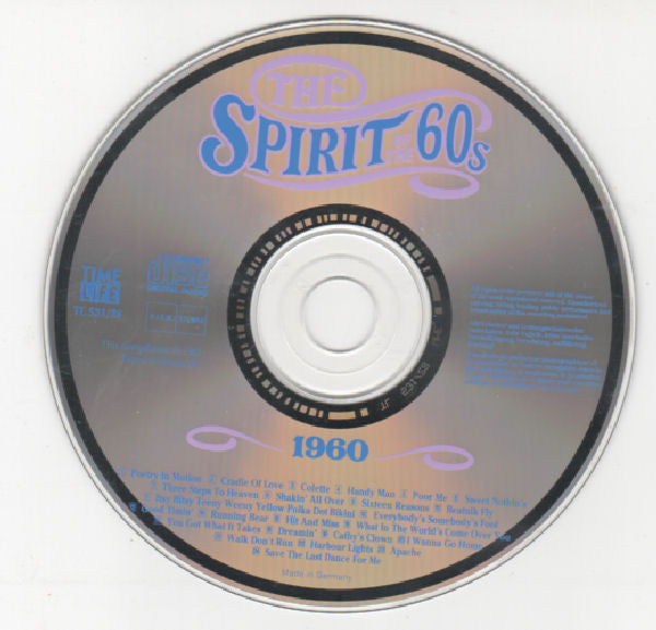 Various : The Spirit Of The 60s: 1960 (CD, Comp)