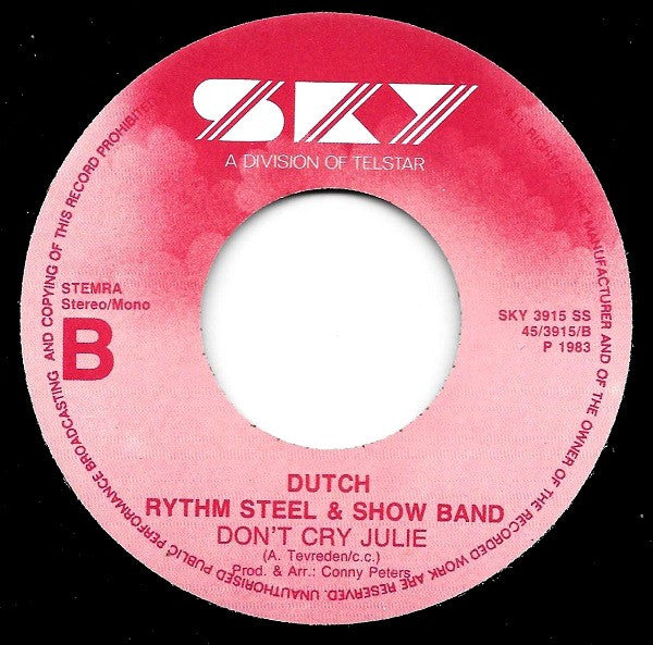 The Dutch Rhythm Steel & Showband : The Song I Like To Sing (7", Single)