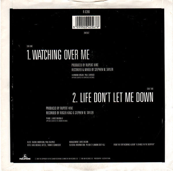 Bliss (10) : Watching Over Me (7", Single)