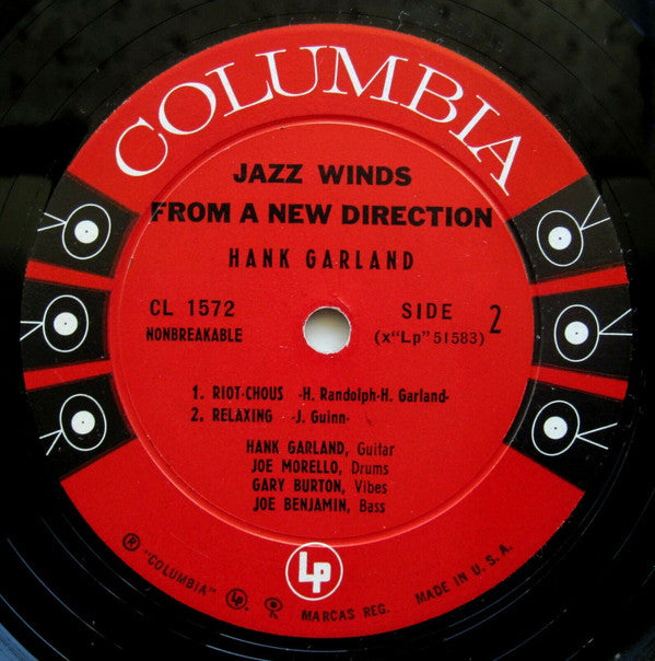Hank Garland : Jazz Winds From A New Direction (LP, Mono)