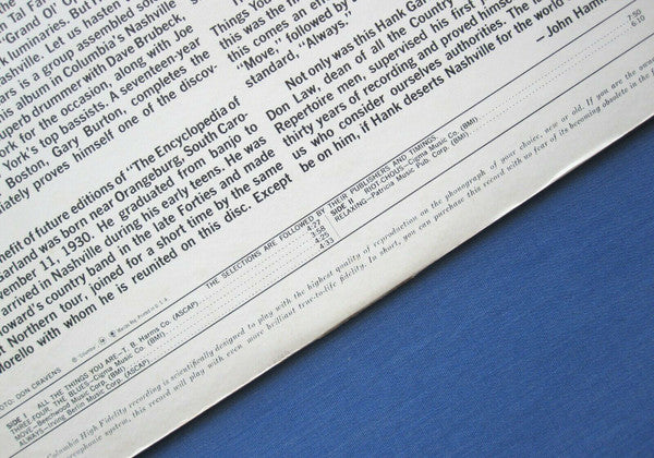 Hank Garland : Jazz Winds From A New Direction (LP, Mono)