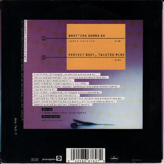 Natascha Wright : What'cha Gonna Do (7")