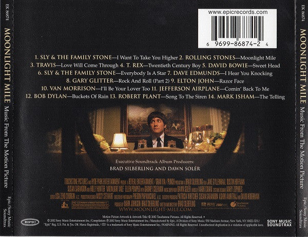 Various : Moonlight Mile -  Music From The Motion Picture (CD, Comp)