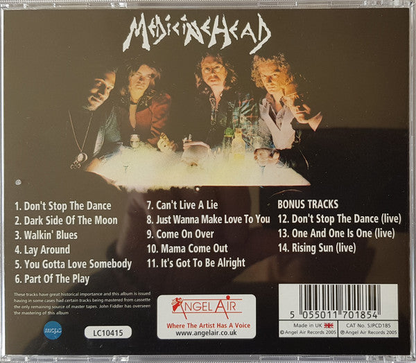 Medicine Head (2) : Don't Stop The Dance (CD, Album)