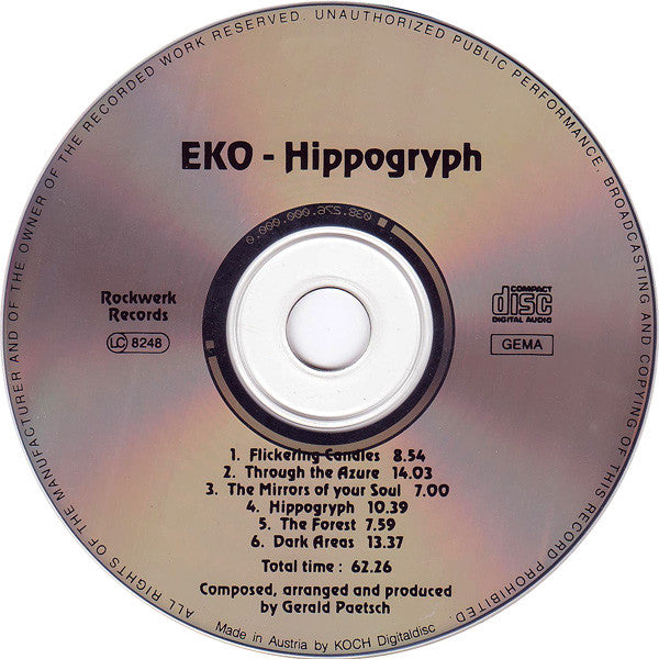 EKO (6) : Hippogryph (CD, Album)