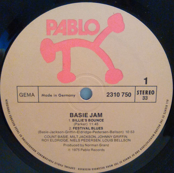 Count Basie : Jam Session At The Montreux Jazz Festival 1975 (LP, Album)