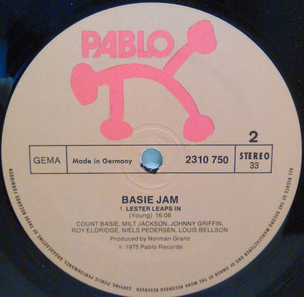 Count Basie : Jam Session At The Montreux Jazz Festival 1975 (LP, Album)