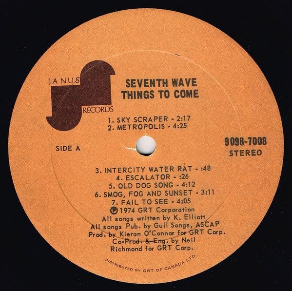 Seventh Wave : Things To Come (LP, Album)