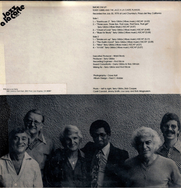 Terry Gibbs : Smoke Em Up! (LP, Album)