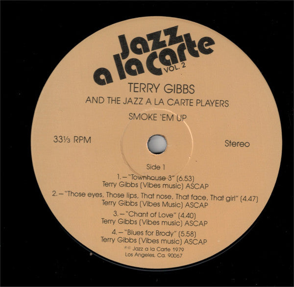 Terry Gibbs : Smoke Em Up! (LP, Album)