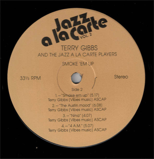 Terry Gibbs : Smoke Em Up! (LP, Album)