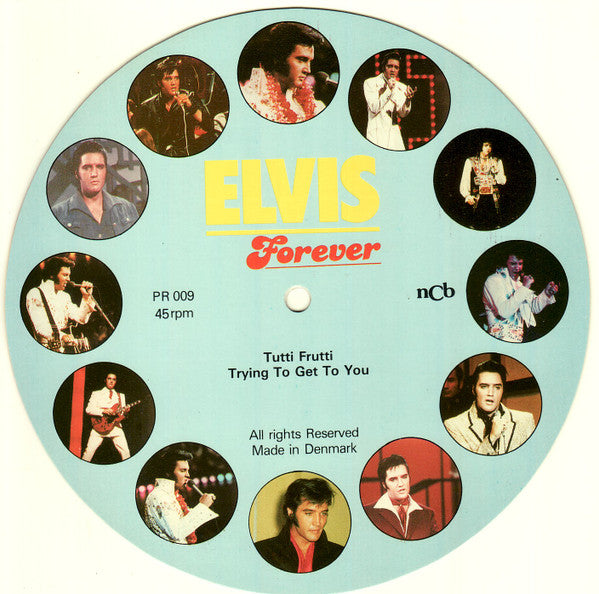 Elvis Presley : Tutti Frutti / Trying To Get To You (Flexi, 7", S/Sided, Card, Pic)
