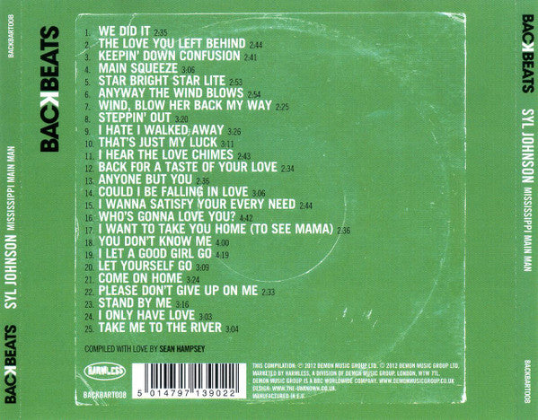 Syl Johnson : Mississippi Main Man (CD, Comp)