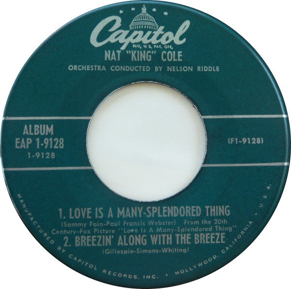 Nat King Cole : Nat 'King' Cole (7", EP)