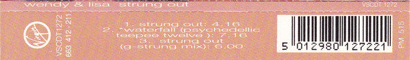 Wendy & Lisa : Strung Out (CD, Single)