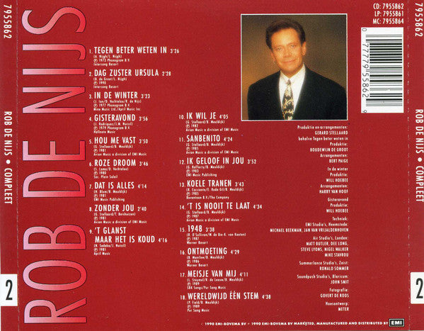 Rob de Nijs : Compleet 2 (CD, Comp)