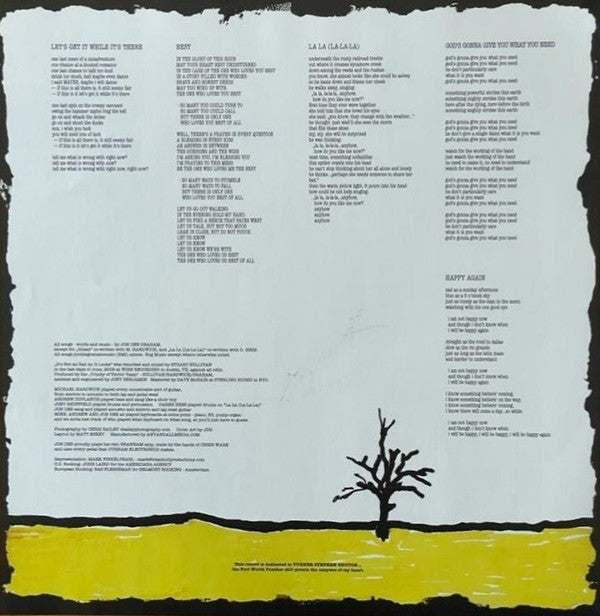 Jon Dee Graham & The Fighting Cocks : It's Not As Bad As It Looks (LP, Album + CD, Album)