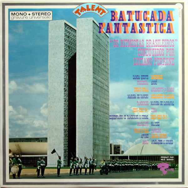 Os Ritmista Brasileiros* Conduzidos Por Luciano Perrone : Batucada Fantastica (LP, RE)