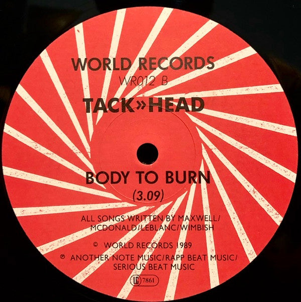 Tackhead : Ticking Time Bomb (12")