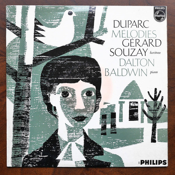 Henri Duparc, Gérard Souzay, Dalton Baldwin : Mélodies (LP, Mono)